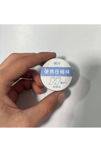 farist Tek Kullanımlık Çorap Seyahat İş Nefes Alabilen Sıkıştırma Orta ve Kısa Taşınabilir Pamuklu Çoraplar