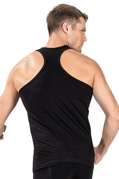 Jiber Men's Cotton Lycra Rambo Undershirt 136 - 9 Pieces
