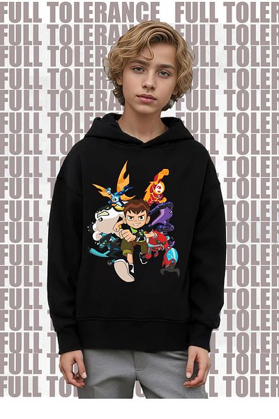 FULL TOLERANCE Детски суитшърт Ben Ten All Characters