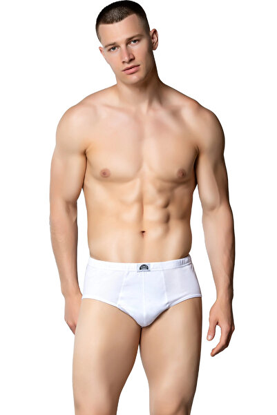 Gümüş İç Giyim Erkek Penye Slip Beyaz