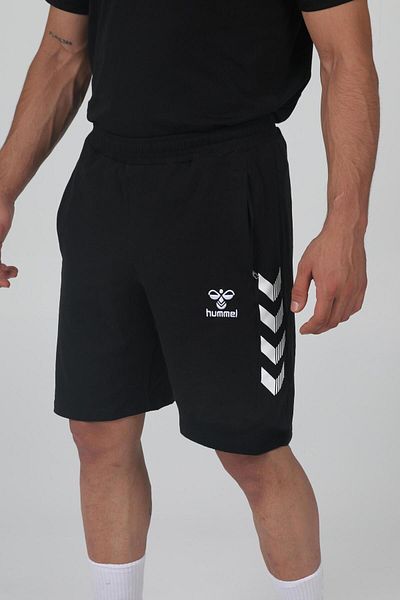 hummel Μαύρο σορτς κάμπινγκ Armin - Βαμβακερό με τσέπες