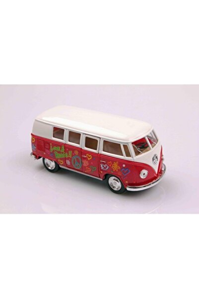 Kinsmart Metal 1962 Vw Hippie Cekbırak Bus Kt5060Df