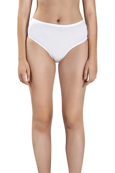 Jiber Γυναικείο Βαμβακερό Lycra Ψηλόμεσο Εσώρουχο 652- 6 Τεμάχια