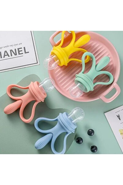 CEYMSPARK high quality Silicone baby pacifier chewing teething teether fruit ...