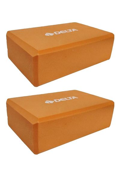 Delta Double Yoga Block - 2 Yoga Blocks - Eva Yoga Block Set