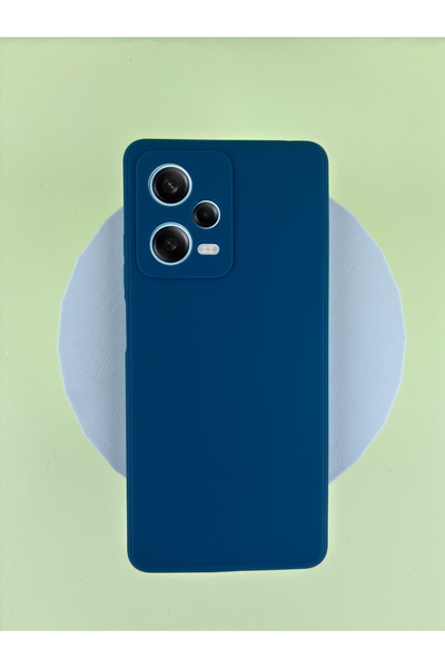 Caseji Redmi Note 12 Pro 5G Uyumlu İçi Kadifeli Kamera Korumalı Lansman Kılıf