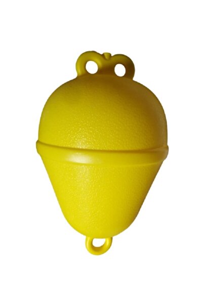 Saray Çift Delikli Şamandıra. Sarı. Çap:25cm. Boy:45cm. 8kg Kaldırma