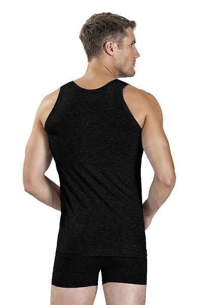 Jiber Men's Cotton Lycra Classic Strappy Undershirt 147 - 9 Pieces