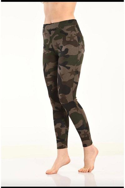 Dynamic CAMOUFLAGE STEEL KNITTED PANT LEGGINGS