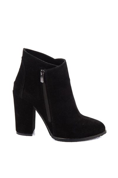 Fox Shoes Μαύρα γυναικεία μποτάκια A922640802