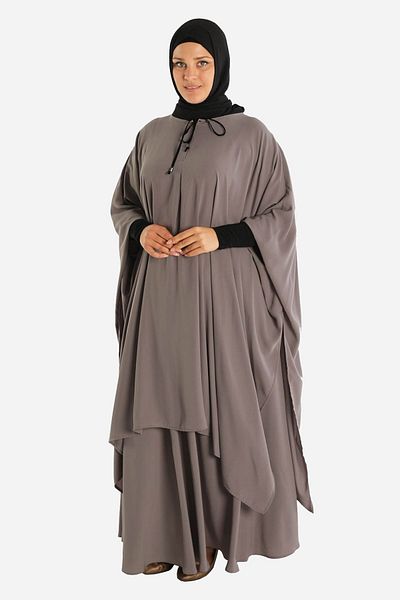 gülmedine Αφγανικό Σετ από Μεταξωτό Ύφασμα - Hijab Sheet και Cilbab