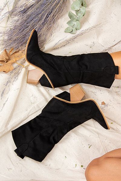 Fox Shoes Black Women's Boots J372526002
