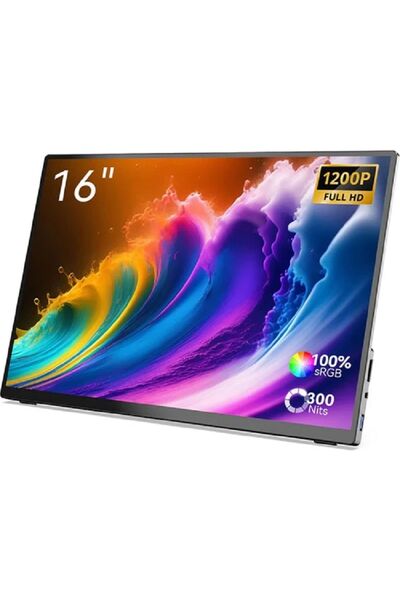 MINIX Sf16 Serisi 16" Fhd 1200p Ips Touch Screen Monitör