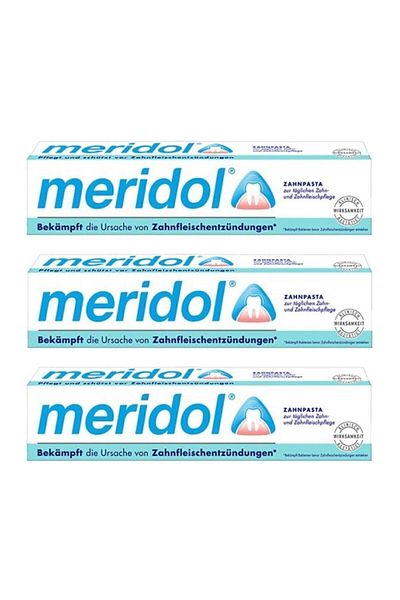 Meridol Sensitive Gums Care Toothpaste 3 Pieces 75ml