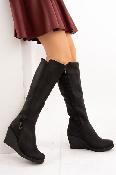Fox Shoes Černé dámské boty E674220209