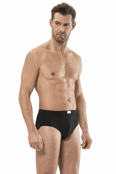 Jiber Ανδρικό Μαύρο Λευκό Γκρι Assorti Slip 3-Pece εσώρουχο 129