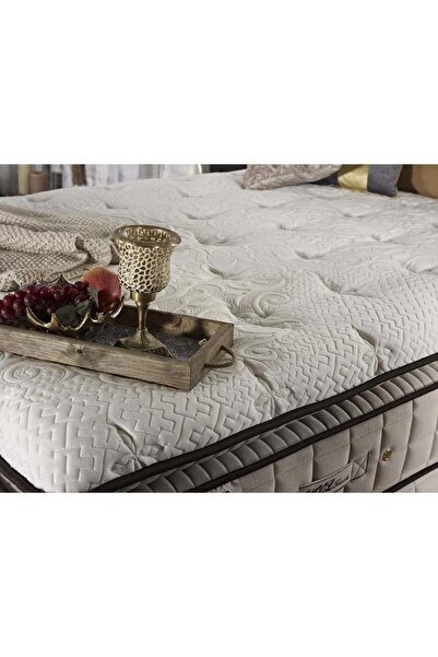 Tutku Yatak Wool Touch Çift Sıra Torba Yay Sistemli Doğal Yün Yatak