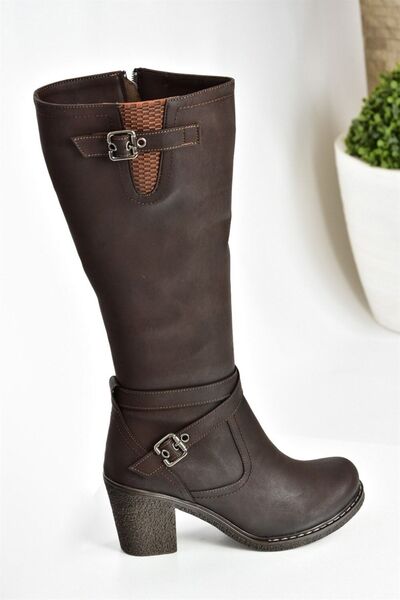 Fox Shoes Barna női csizma C674250109