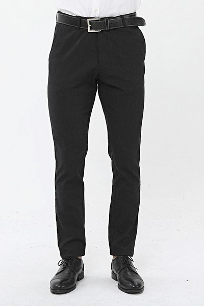 daddies cool with epic Charcoal Black Men's Casual Chino Trousers