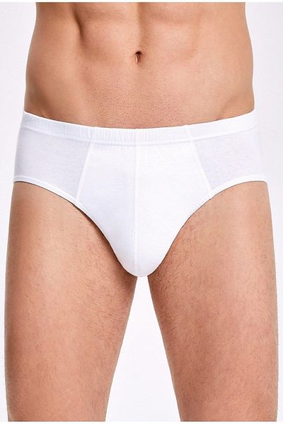 İLKE İÇ GİYİM İlke Ανδρικό Slip Combed Cotton εσώρουχο 115 - 6 Τεμάχια
