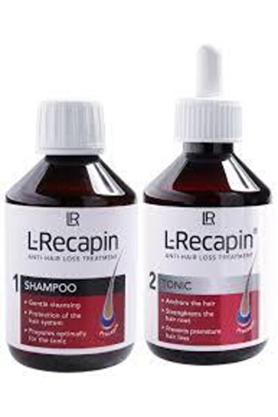 LR Saç Dökülmesine L-recapin Set 200 ml Şampuan + 200 ml Tonik