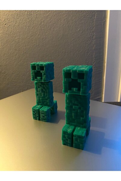 Devotech Blok Tabanlı Oyun Yapı Oyuncak ve Figür | Creeper Dahil 3’lü Set