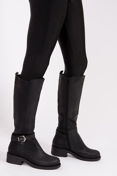 Fox Shoes Μαύρα γυναικεία μποτάκια G674240109