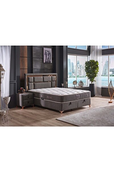 Tutku Yatak Milano Çift Jakarlı Kumaş Orthopedic Bölgesel Torba Yay Sistemli ...