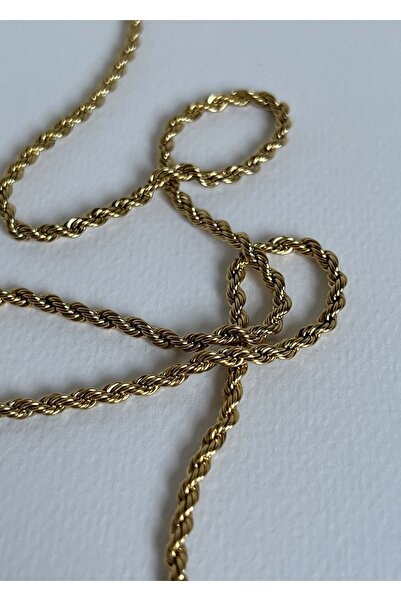 KİLİGİSTANBUL 45 CM KALIN BURGU ZİNCİR KOLYE