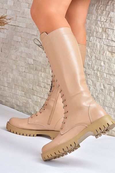 Fox Shoes Skin Laced Daily Γυναικείες Μπότες L430194009