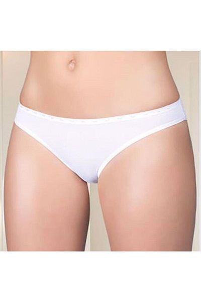 Berrak 2056 Model 12 Pieces Women's Lycra Slip Panties
