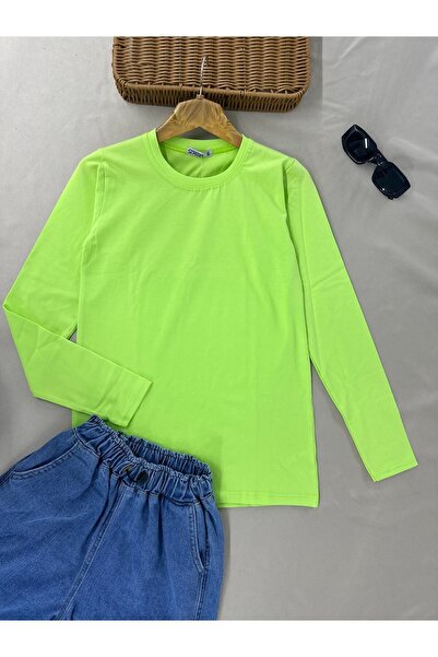 skycott Дамски боди от вискоза в шамфъстък - дълъг ръкав