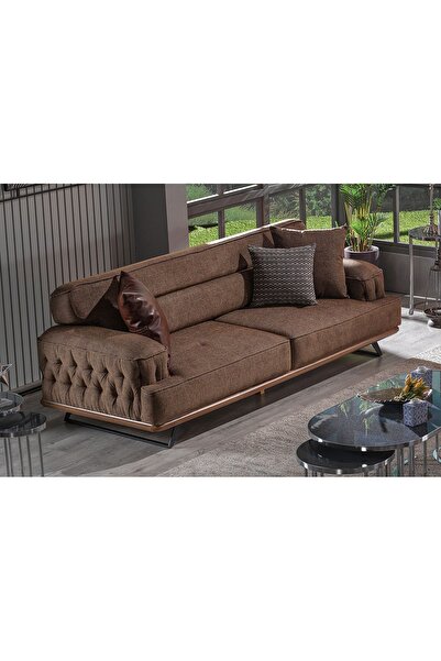 Tutku Yatak Vivaldi Üçlü Açılır Koltuk Kanepe Salon & Oturma Odası