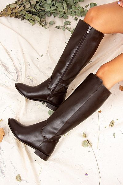 Fox Shoes Braune Damenstiefel J654065609
