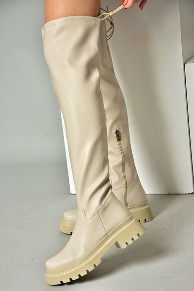 Fox Shoes Hautdicke Sohlen-Laptop-Damenstiefel N404002009