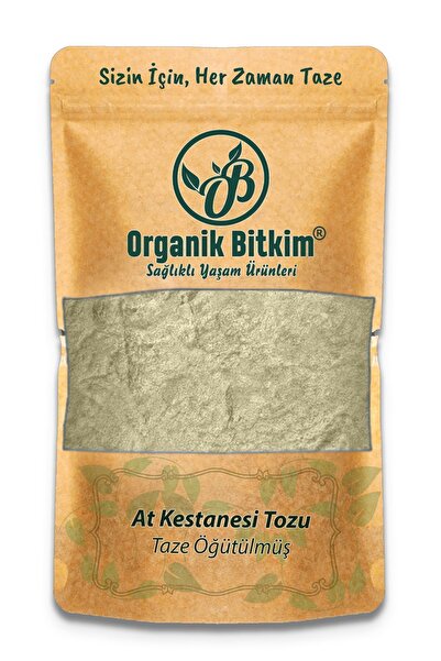 OB Organik Bitkim At Kestanesi Tozu (ÖĞÜTÜLMÜŞ) 100 gr
