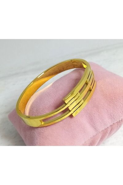 Asya Jewellery Çelik Kaburga Kelepçe Bilezik Bileklik
