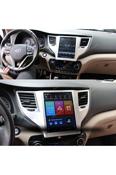 NAVMİNA Hyundai Tucson 2015-2018 Uyumlu 9.7 Inç Tesla 4-64 Gb Multimedya