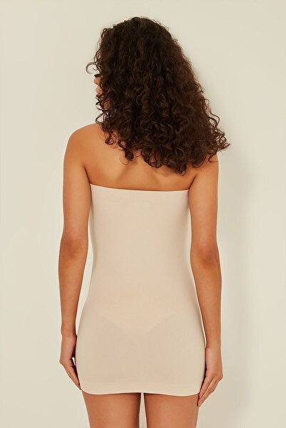 C&City C15003 Varrat nélküli pánt nélküli sportoló fűző bőr