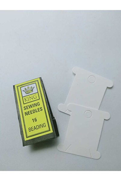 Eskişehir hobi sanat King 16 Numara Kum Boncuk Miyuki Iğnesi Esnek Yumuşak Ve...