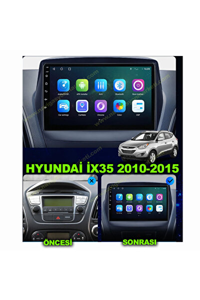 NAVMİNA Hyundai İX35 2010-2015 Uyumlu 9 inç 4-32 GB Multimedya