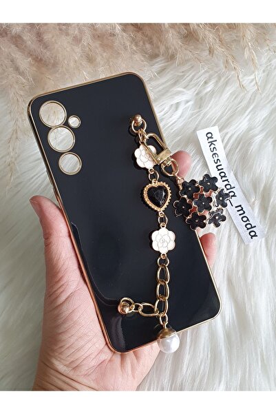 Aksesuarda Moda حافظة TECNO POVA 4 المتوافقة مع TECNO POVA 4 ذهبية اللون ومفص...