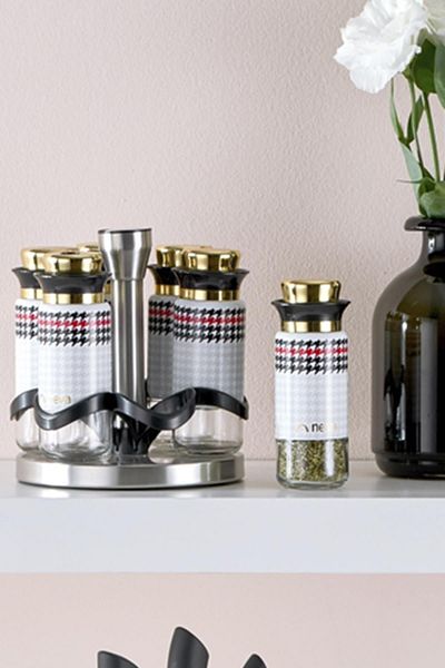 Neva N3273 Model 6-Piece Stainless Steel Berry Spice Set