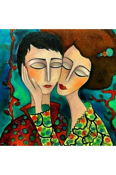 MARCEL SANAT Marcel Art - 50X50 cm Love Diamond Mosaic Painting M20176800