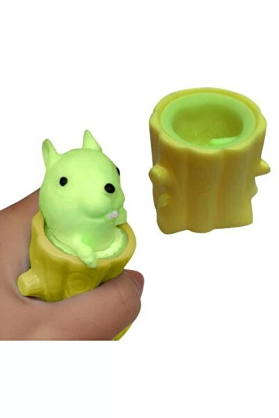 Yenigeldi مجموعة مكونة من 2 سنجاب مفاجئ - حامل أقلام رصاص لطيف وقابل للتمدد، ...