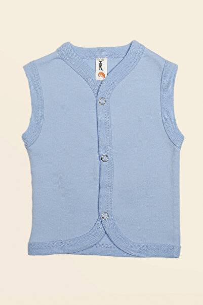 Havuç Luxury Compact Combed Cotton Baby Vest - Snap Fastener
