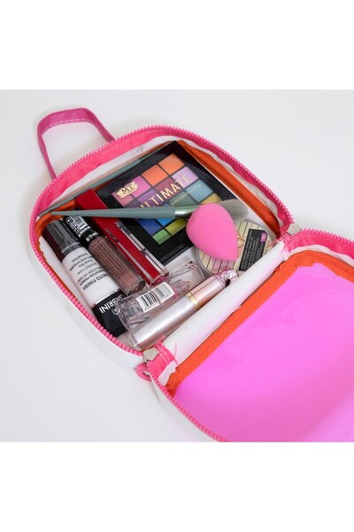 GREENDECOR Waterproof Travel Makeup Bag Multipurpose Personal Care Beach Pool Cosmetic Bag 20X18X8 cm