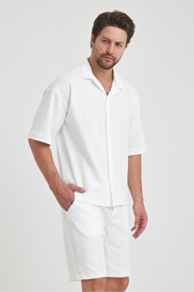 Quik-max Комплект риза и шорти - десен