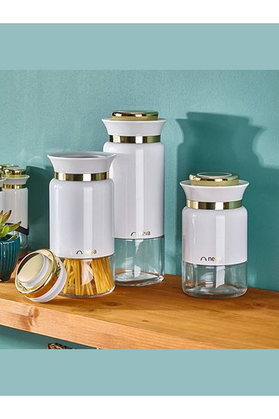 Neva N3191 Lilyum 3-Piece Jar Set