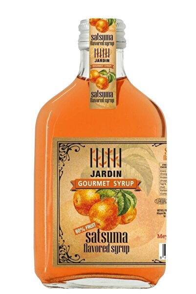 Jardin Bodrum Mandalinası Satsuma Kokteyl Kahve Şurup 200 ml Cocktail Syrups